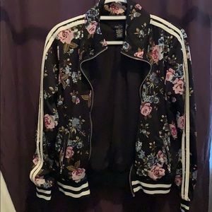 Floral Athletic type jacket